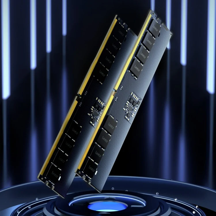 Lexar 16GB DDR5 4800MT/s CL46 UDIMM Desktop Memory (LD5DU016G-B4800GSST)