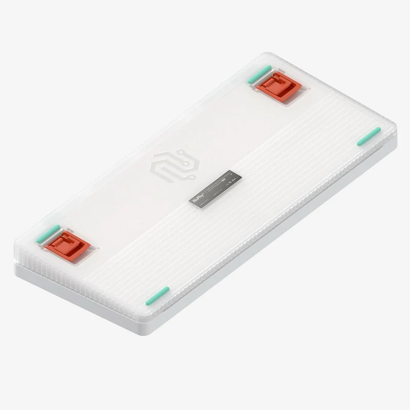 NuPhy Halo75 V2 QMK/VIA RGB Hot-Swappable 83-Key Wireless Mechanical Keyboard (Iconic White) (Mint Switch, Blush Switch)