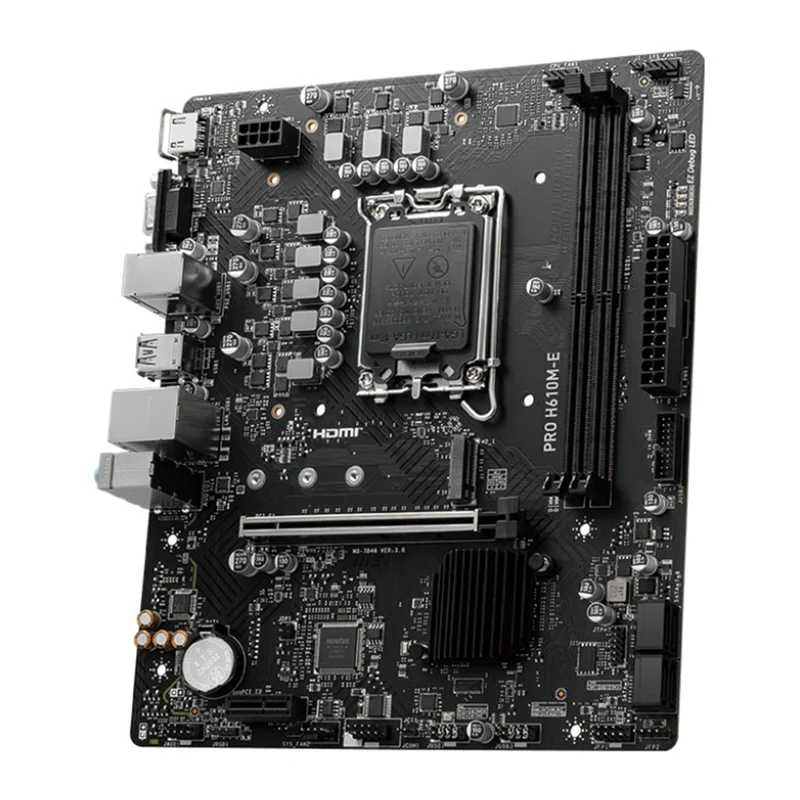 MSI PRO H610M-E DDR5 Motherboard
