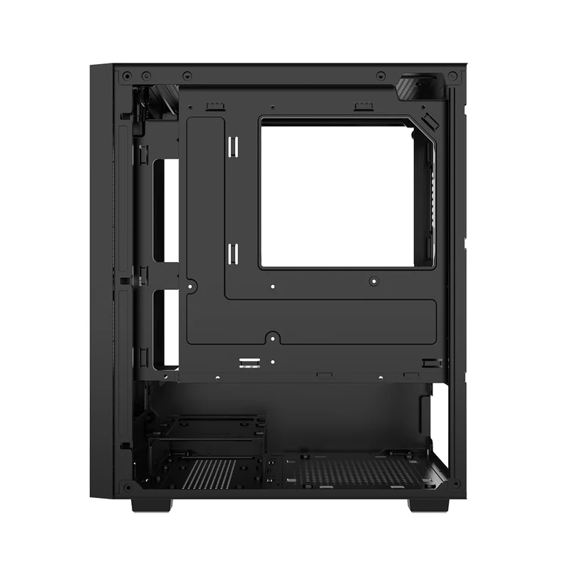 DarkFlash M305 Mesh TG Panel Luxury M-ATX PC Case (Black, White)