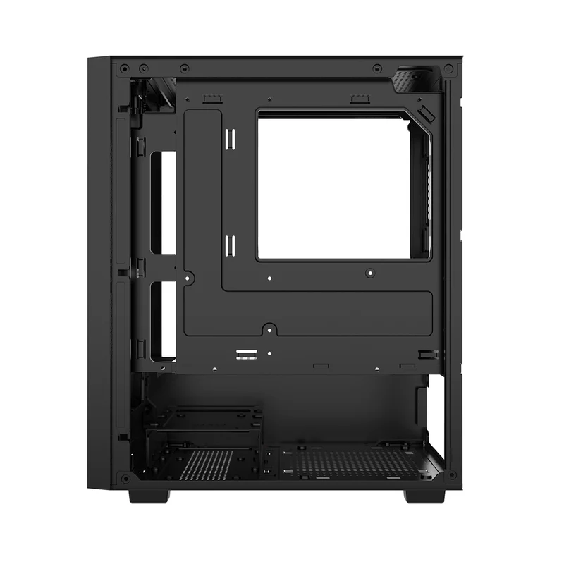 DarkFlash M305 TG Panel Luxury M-ATX PC Case (Black, White)
