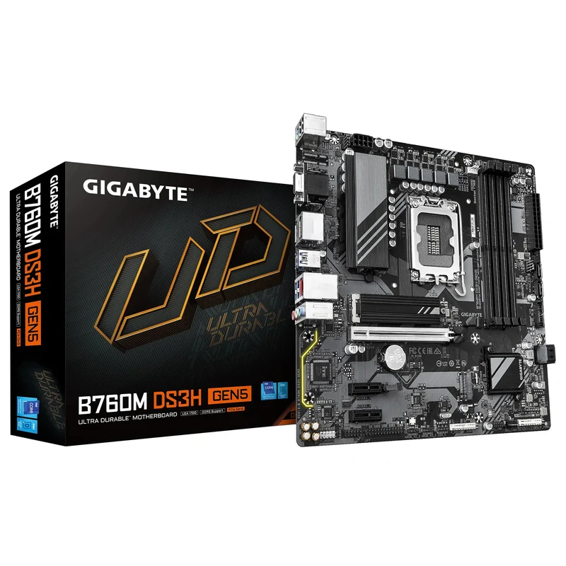 Gigabyte B760M DS3H Gen5 DDR5 UD Motherboard