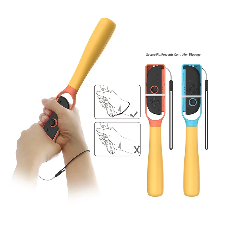 Dobe Baseball Bat for Nintendo Switch 2 / Nintendo Switch / Nintendo Switch OLED Joy-Pad TNS-5102
