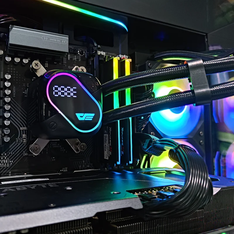 Sophos TH285 Black Desktop Gaming PC | AMD Ryzen 7 7700 | 32GB RAM | 1TB SSD | with WiFi + Bluetooth | RX 9070 XT OC | Windows 11 Pro