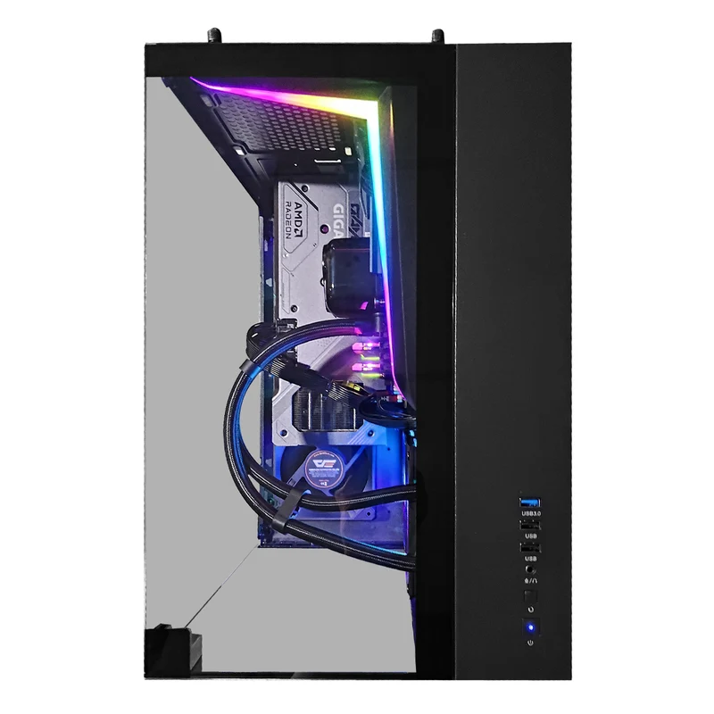 Sophos TH285 Black Desktop Gaming PC | AMD Ryzen 7 7700 | 32GB RAM | 1TB SSD | with WiFi + Bluetooth | RX 9070 XT OC | Windows 11 Pro