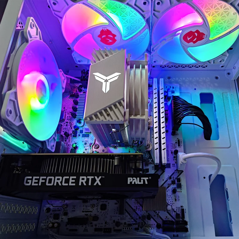 Alpha Reyna White Desktop Gaming PC | Intel i5 12400F | 16 GB RAM | 512 GB SSD | RTX 3050 | Windows 11 Pro