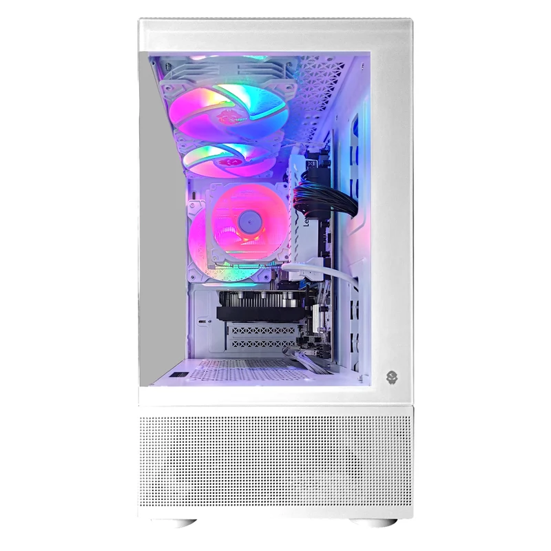 Alpha Reyna White Desktop Gaming PC | Intel i5 12400F | 16 GB RAM | 512 GB SSD | RTX 3050 | Windows 11 Pro