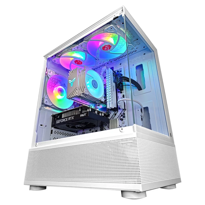 Alpha Reyna White Desktop Gaming PC | Intel i5 12400F | 16 GB RAM | 512 GB SSD | RTX 3050 | Windows 11 Pro
