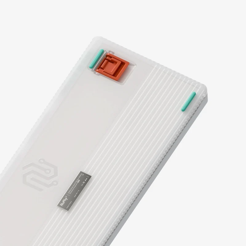 NuPhy Halo96 V2 QMK/VIA RGB Hot-Swappable 99-Key Wireless Mechanical Keyboard (Iconic White) (Lemon Switch)