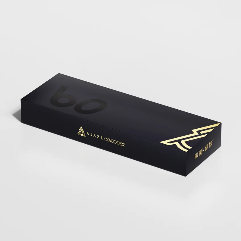 Ajazz ALUX60 RGB Wired 61-Keys Aluminum CNC Case Hot-Swappable Mechanical Keyboard (Transparent Red) (Soldier King Magnetic Switch)