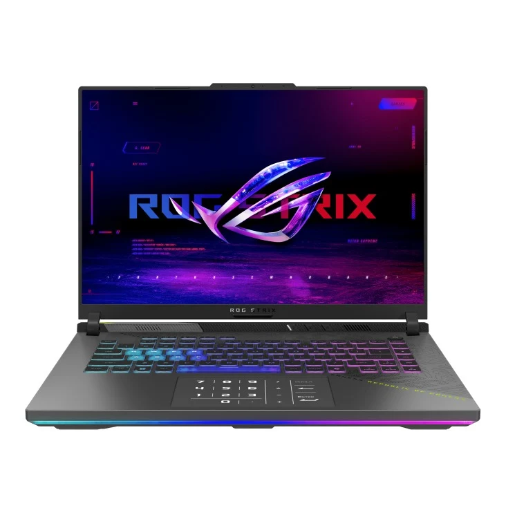 Asus ROG Strix G16 G614PP-RV078WSM Gaming Laptop (Eclipse Gray) | 16" FHD+ (1920x1200) | Ryzen 9 8940HX | 16GB RAM | 1TB SSD | RTX 5070 | Windows 11 Home | MS Office Home 2024 + MS 365 Basic + ROG Impact Gaming Mouse + ROG Backpack