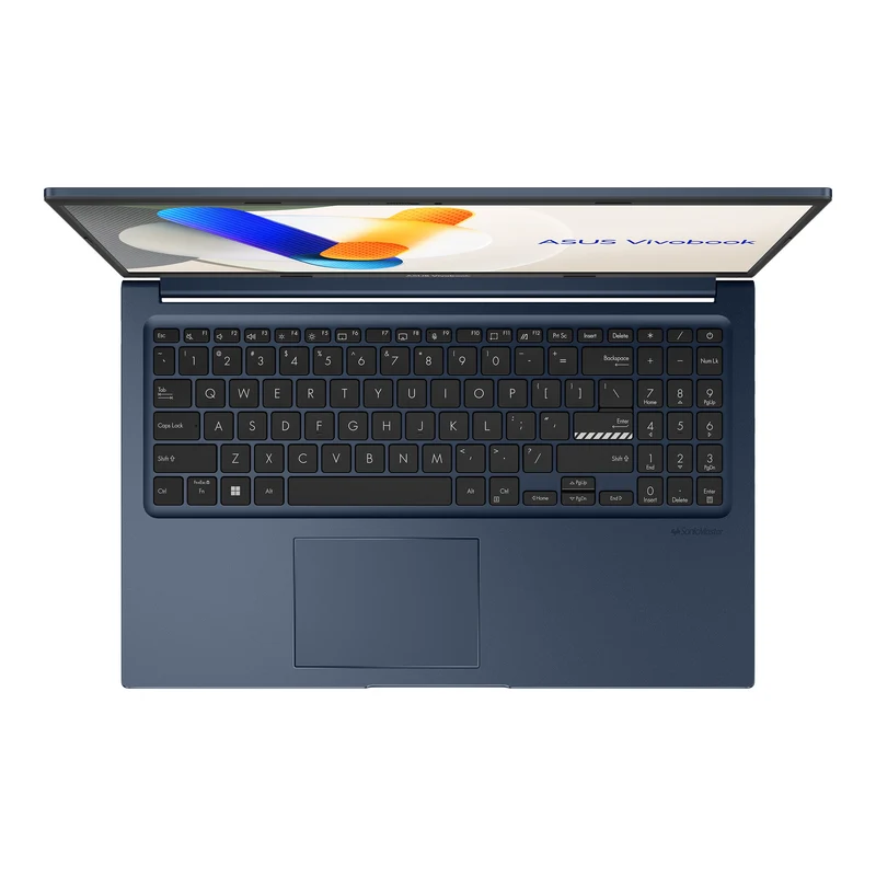 Asus Vivobook 15 X1504VA-BQ3582WSM Laptop (Quiet Blue) | 15.6" FHD (1920x1080) IPS 60Hz | Core 5-120U | 16GB RAM | 512GB SSD | Intel Graphics (Shared) | Win11 Home | MS Office Home 2024 + MS 365 Basic + Asus AP4600 Backpack