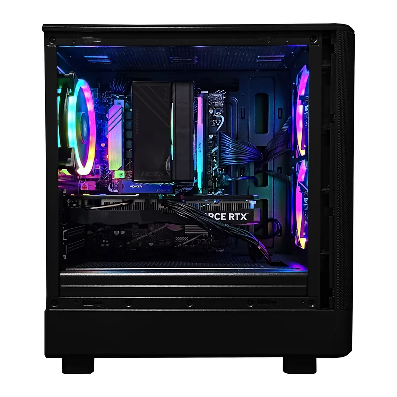 Alpha DB330M Mesh Black Desktop Gaming PC | Intel i5 12400F | 16GB RAM | 512GB SSD | GeForce RTX 4060 | Windows 11 Pro
