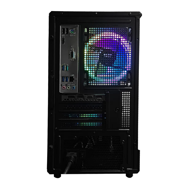 Alpha DB330M Mesh Black Desktop Gaming PC | Intel i5 12400F | 16GB RAM | 512GB SSD | GeForce RTX 4060 | Windows 11 Pro