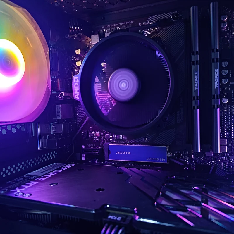 Alpha Cronus Black Desktop Gaming PC | AMD Ryzen 5 5600 | 16GB RAM | 512GB SSD with WiFi + Bluetooth | GeForce RTX 4060 | Windows 11 Pro
