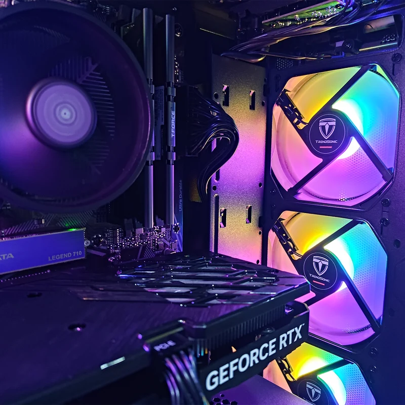 Alpha Cronus Black Desktop Gaming PC | AMD Ryzen 5 5600 | 16GB RAM | 512GB SSD with WiFi + Bluetooth | GeForce RTX 4060 | Windows 11 Pro