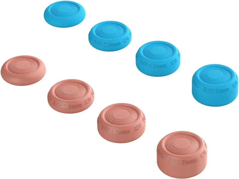 IINE Silicone Joystick Caps for Nintendo Switch 2 (Blue/Orange) (L1097)