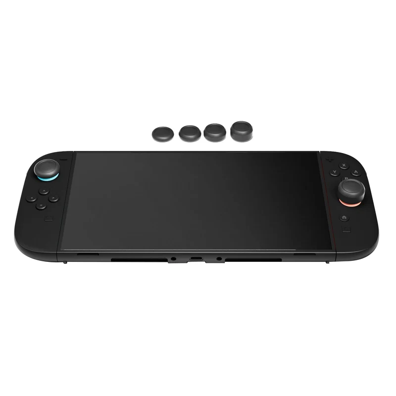 IINE Silicone Joystick Caps for Nintendo Switch 2 (Black) (L1096)