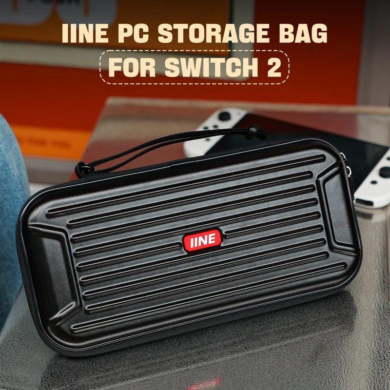 IINE PC Storage Bag for Nintendo Switch 2 (Black) (L1070)
