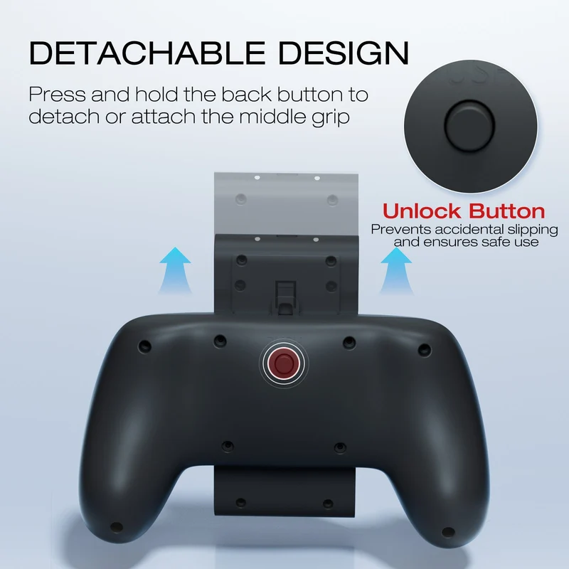 IINE Multi-Function Charging Grip for Nintendo Switch 2 (Black) (L1104)