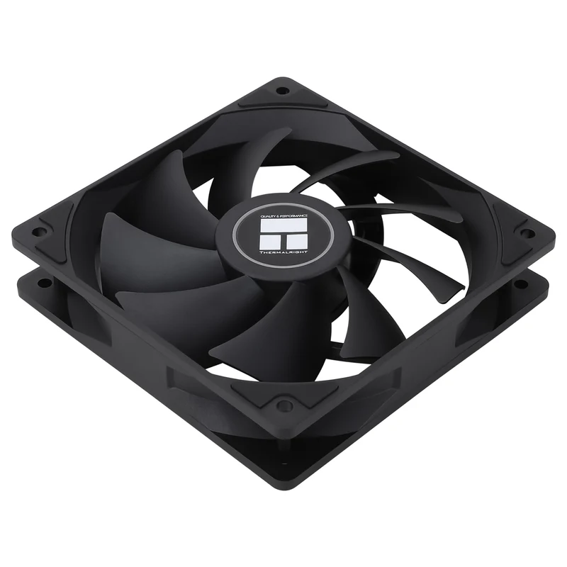 Thermalright TL-C12C 120mm High Performance PWM Case Fan (Black) (3-Pack)