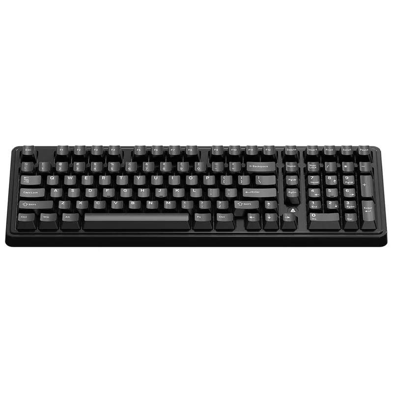Ajazz AK980 Max RGB Wired 98-Keys Gasket-Mounted Hot-Swappable Mechanical Keyboard (Black) (Magnetic Grain Switch)