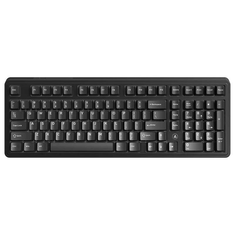 Ajazz AK980 Max RGB Wired 98-Keys Gasket-Mounted Hot-Swappable Mechanical Keyboard (Black) (Magnetic Grain Switch)