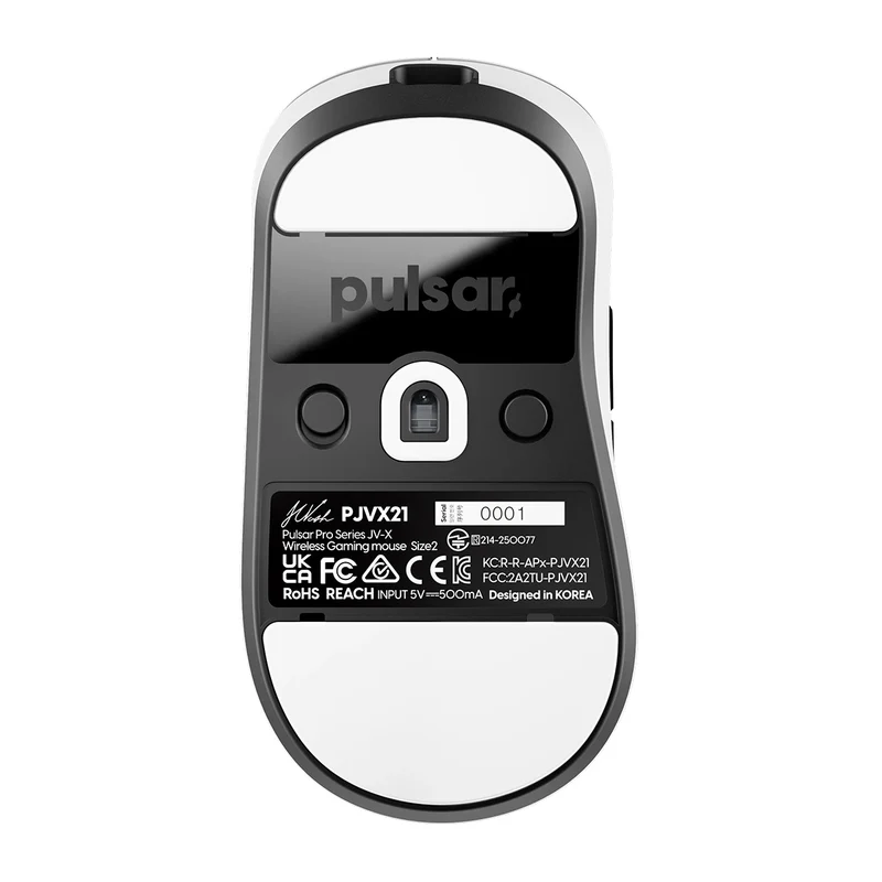 Pulsar Pro Series JV-X Esports Gaming Mouse Size 2 (White) (PJVX22)