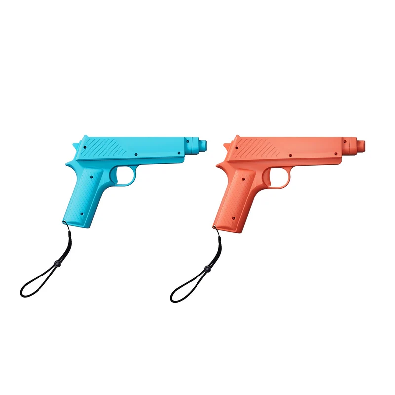 IINE Motion Gaming Gun Controller for Nintendo Switch 2 / Nintendo Switch (Blue/Orange) (L1142)