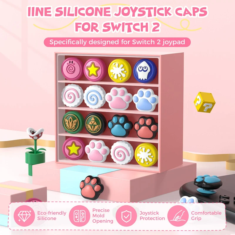 IINE Kamaboko Joystick Caps for Nintendo Switch 2 (L1149)