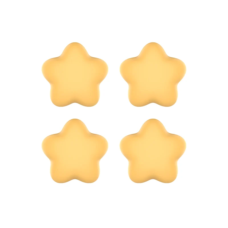 IINE Star-Shaped Joystick Caps for Nintendo Switch 2 (Yellow) (L1159)