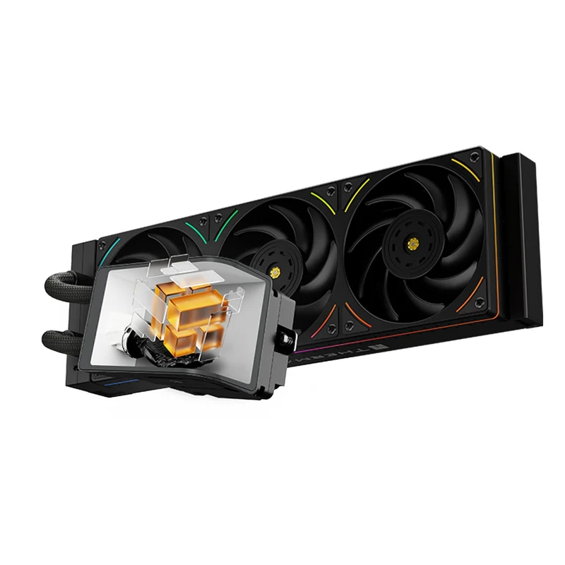 Thermalright Wonder Vision 360 UB ARGB AIO CPU Liquid Cooler (Black, White)