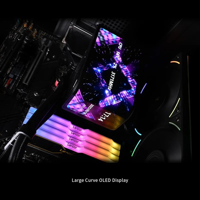 Thermalright Wonder Vision 360 UB ARGB AIO CPU Liquid Cooler (Black, White)
