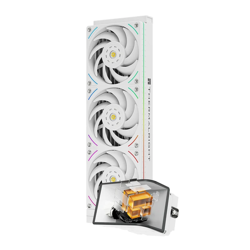 Thermalright Wonder Vision 360 UB ARGB AIO CPU Liquid Cooler (Black, White)