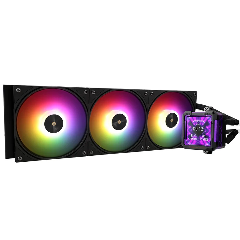 Thermalright Frozen Warframe Pro 360 ARGB AIO CPU Liquid Cooler (Black, White)