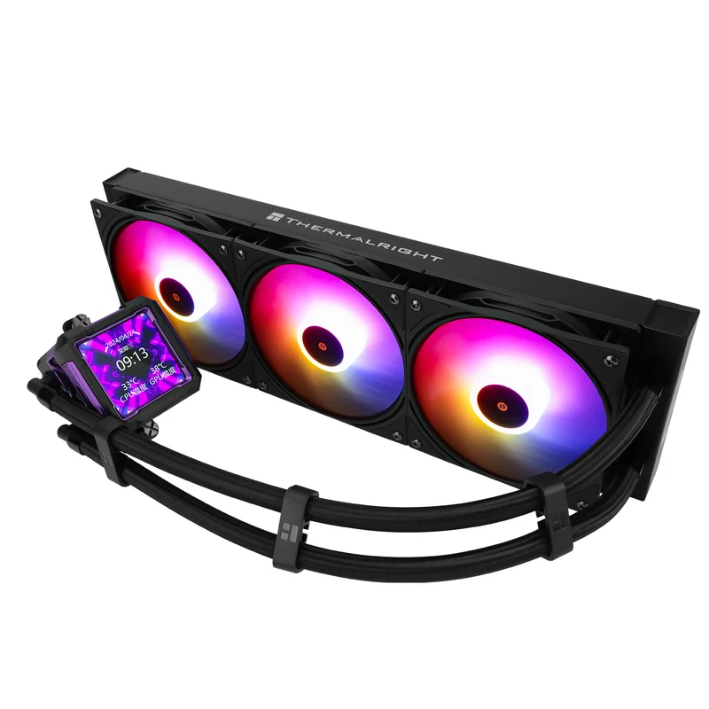 Thermalright Frozen Warframe Pro 360 ARGB AIO CPU Liquid Cooler (Black, White)