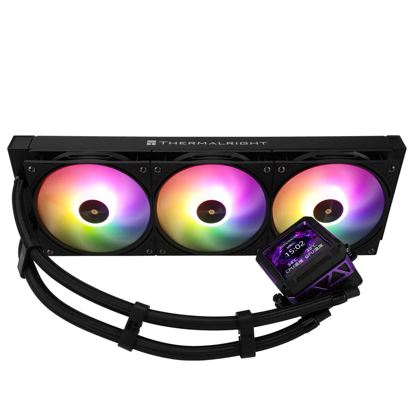 Thermalright Frozen Warframe Pro 360 ARGB AIO CPU Liquid Cooler (Black, White)