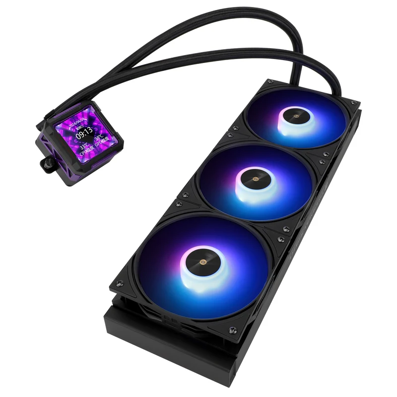 Thermalright Frozen Warframe Pro 360 ARGB AIO CPU Liquid Cooler (Black, White)