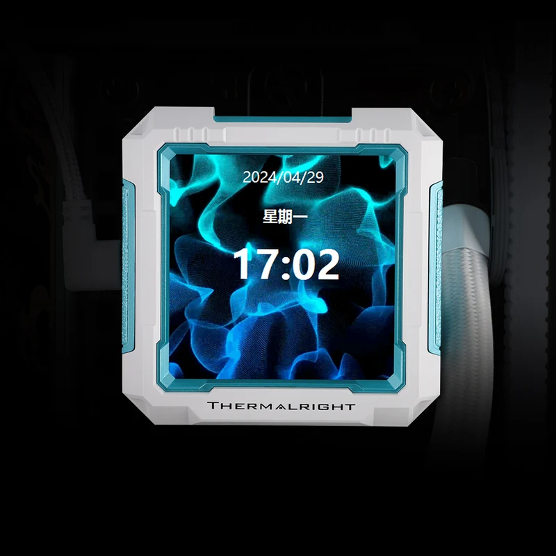 Thermalright Frozen Warframe Pro 360 ARGB AIO CPU Liquid Cooler (Black, White)