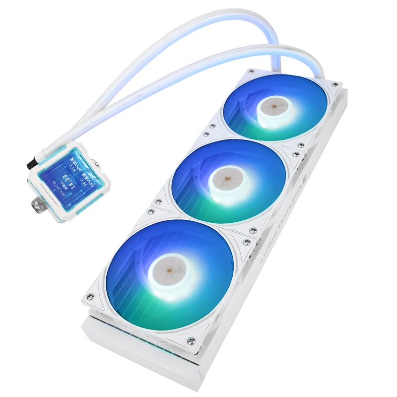 Thermalright Frozen Warframe Pro 360 ARGB AIO CPU Liquid Cooler (Black, White)