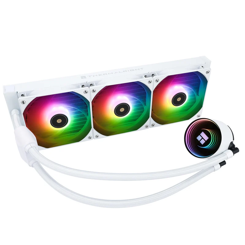 Thermalright Frozen Notte 360 ARGB V2 AIO CPU Liquid Cooler (Black, White)