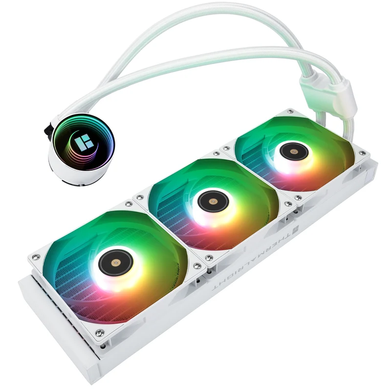 Thermalright Frozen Notte 360 ARGB V2 AIO CPU Liquid Cooler (Black, White)