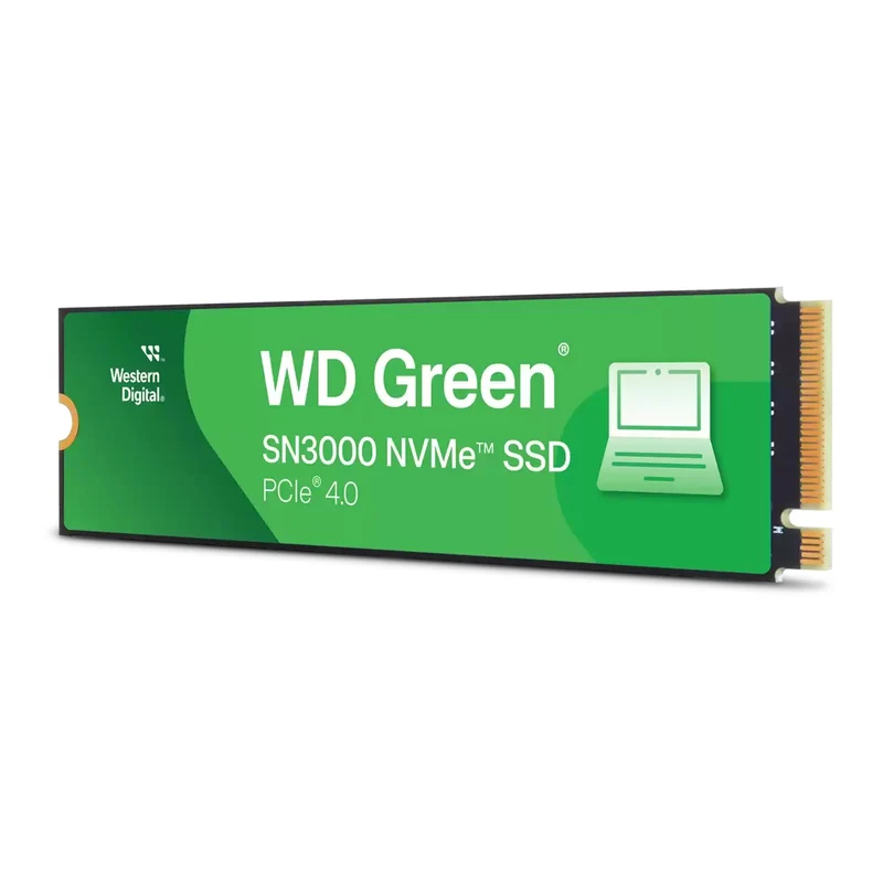 WD Green SN3000 2TB NVMe PCIe Gen 4.0 M.2 2280 Up to 5,000MB/s Read Internal SSD (WDS200T4G0E-00CPS0)