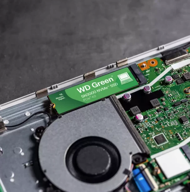 WD Green SN3000 2TB NVMe PCIe Gen 4.0 M.2 2280 Up to 5,000MB/s Read Internal SSD (WDS200T4G0E-00CPS0)
