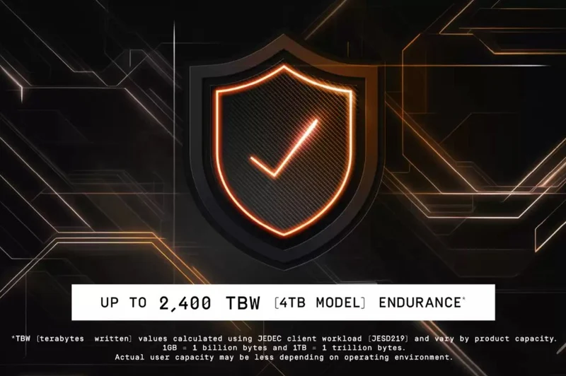 WD BLACK SN8100 NVMe PCIe Gen5 x4 M.2 2280 14900MB/s Read Speed Internal Gaming SSD - Without Heatsink (1TB, 2TB, 4TB)