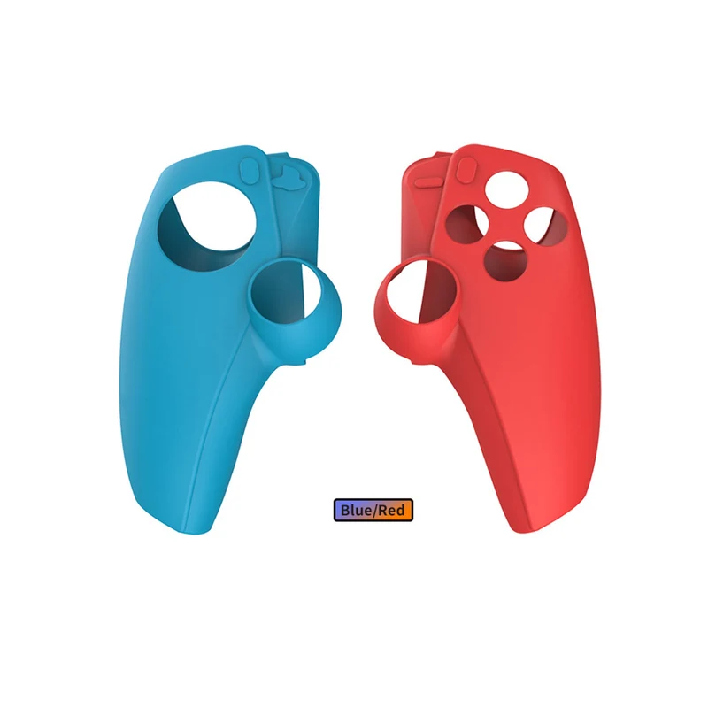 Dobe Silicone Case For Playstation Portal (Transparent Blue/Red) TP5-3555
