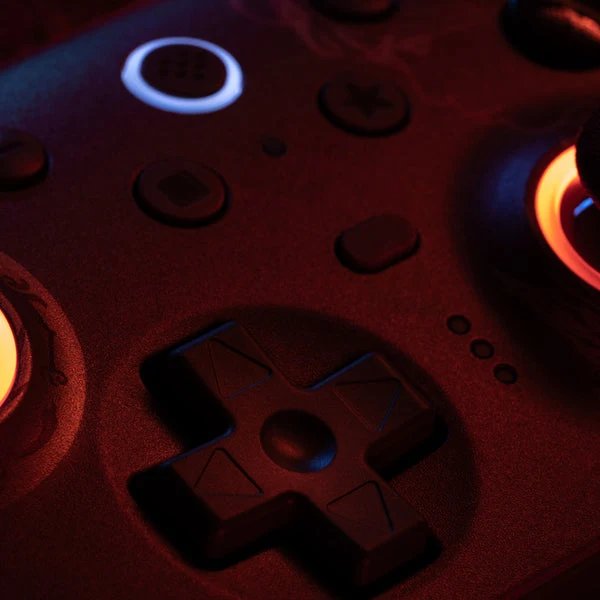 8BitDo Ultimate 2 Wireless Controller with TMR Joysticks, Switchable Hall Effect/ Tactile Triggers, RGB Fire Ring, 8Speed Wireless Tech with Charging Dock for Windows/Android (Wuchang Fallen Feathers) (81HE)