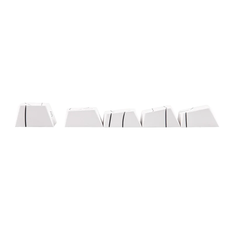 Nacodex x Ajazz NK68 Mixed Light Wired 68-Key Hot-Swappable Mechanical Keyboard (White Contour) (Red Switch)