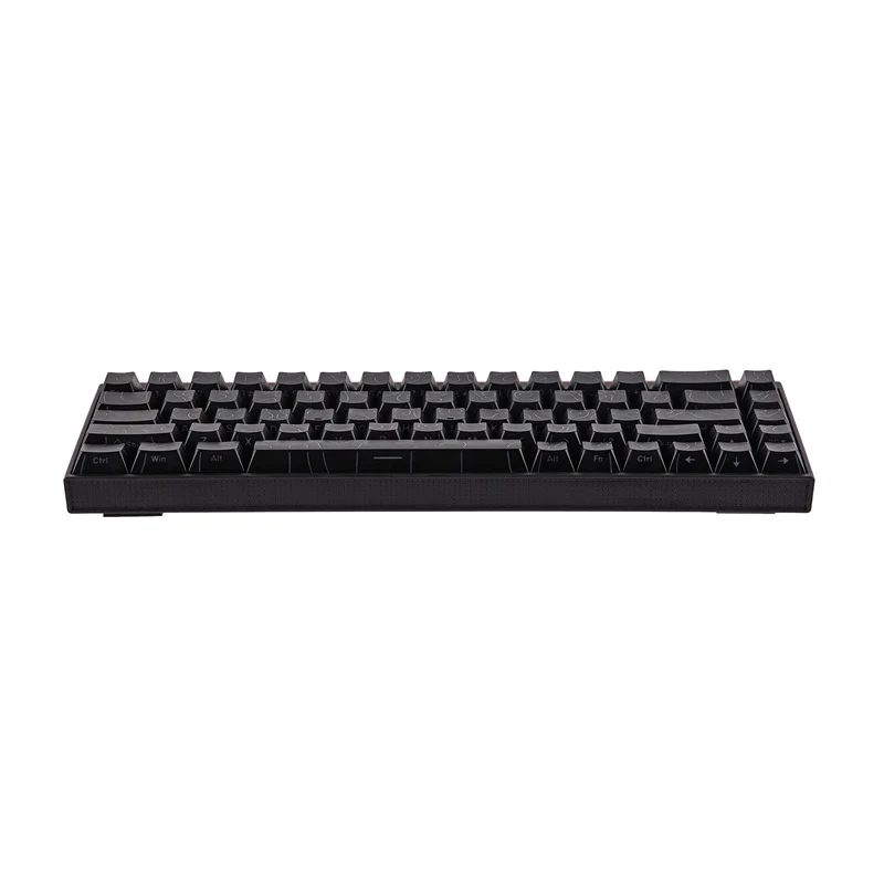 Nacodex x Ajazz NK68 Mixed Light Wired 68-Key Hot-Swappable Mechanical Keyboard (Black Contour) (Red Switch)