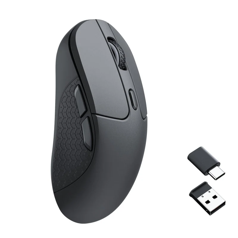 Keychron M3 Lite PixArt 3311 1K Polling Rate Wireless Mouse (Black) (M3-A71)